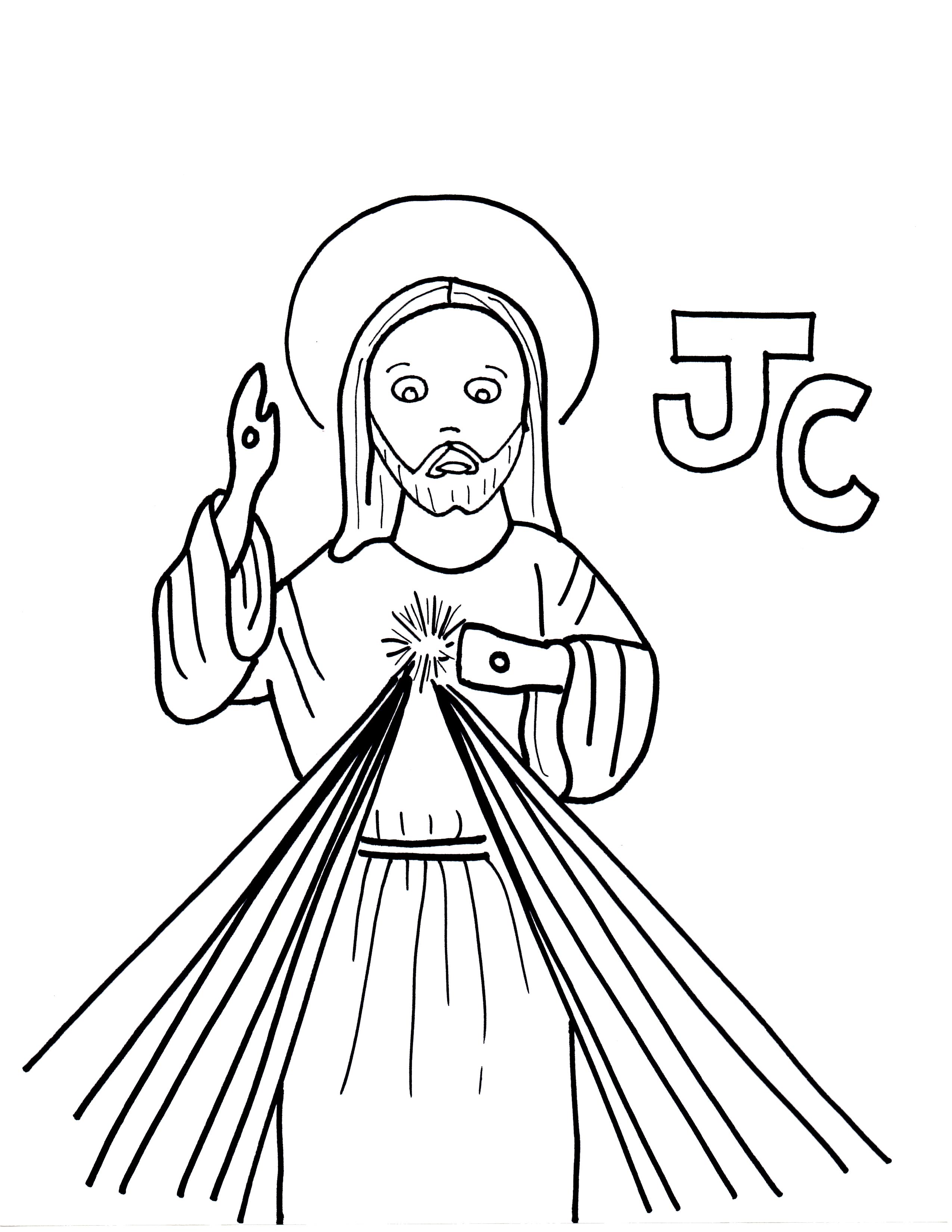j is for jesus coloring pages - photo #45